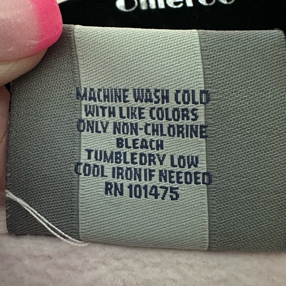 Pink Georgia Bulldogs Hoodie with Gray Logo - Picture 5 of 5